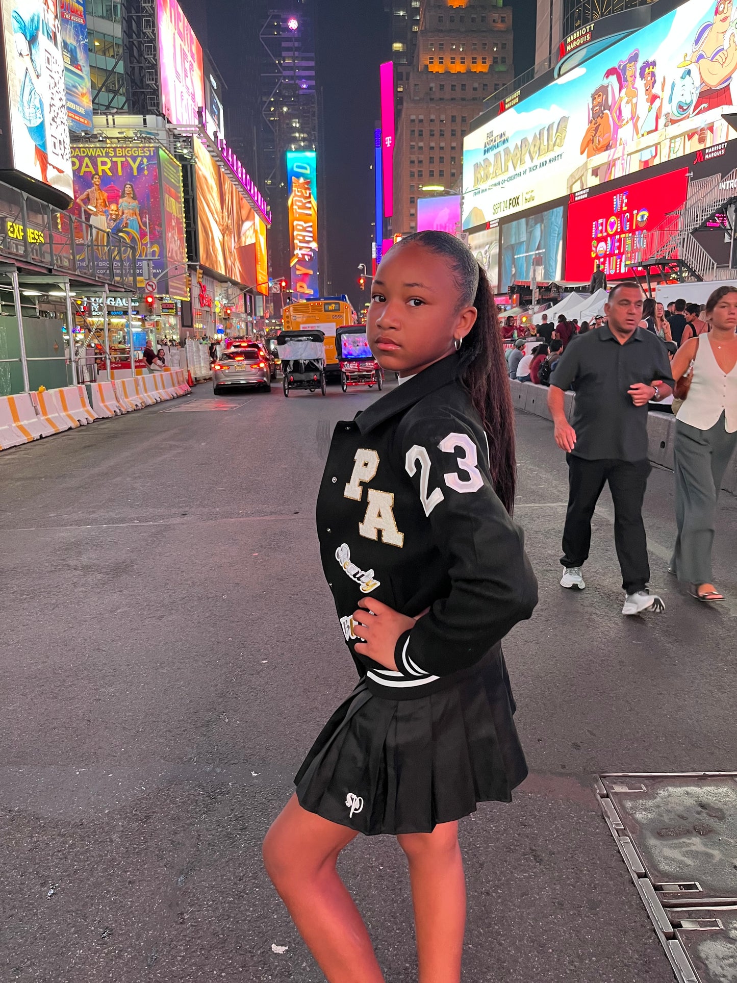 Prissy Varsity Bomber Jacket