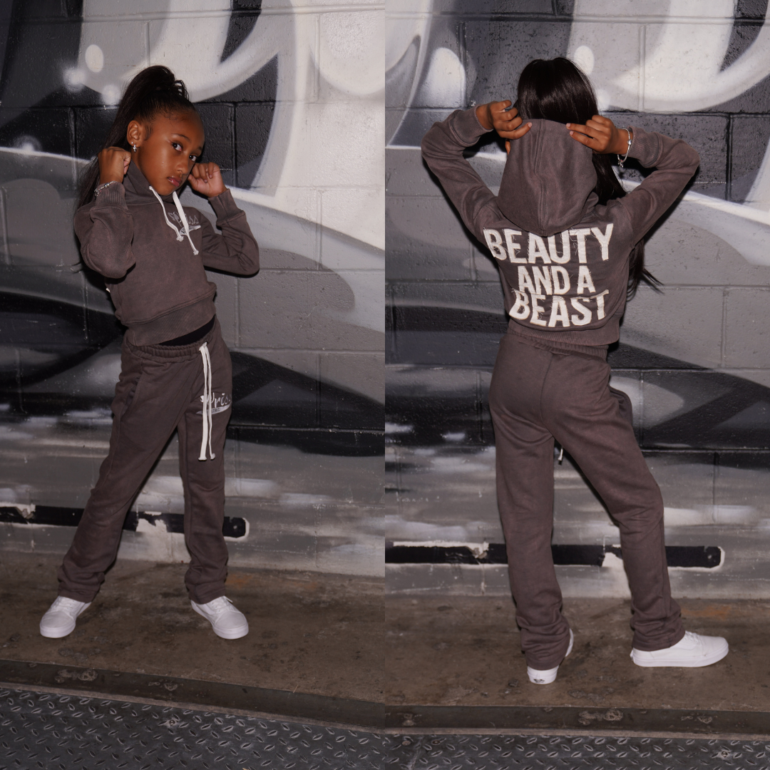 The Beauty and a Beast Flare Set (Adult & Youth Sizes) *Flare Sweatpants*