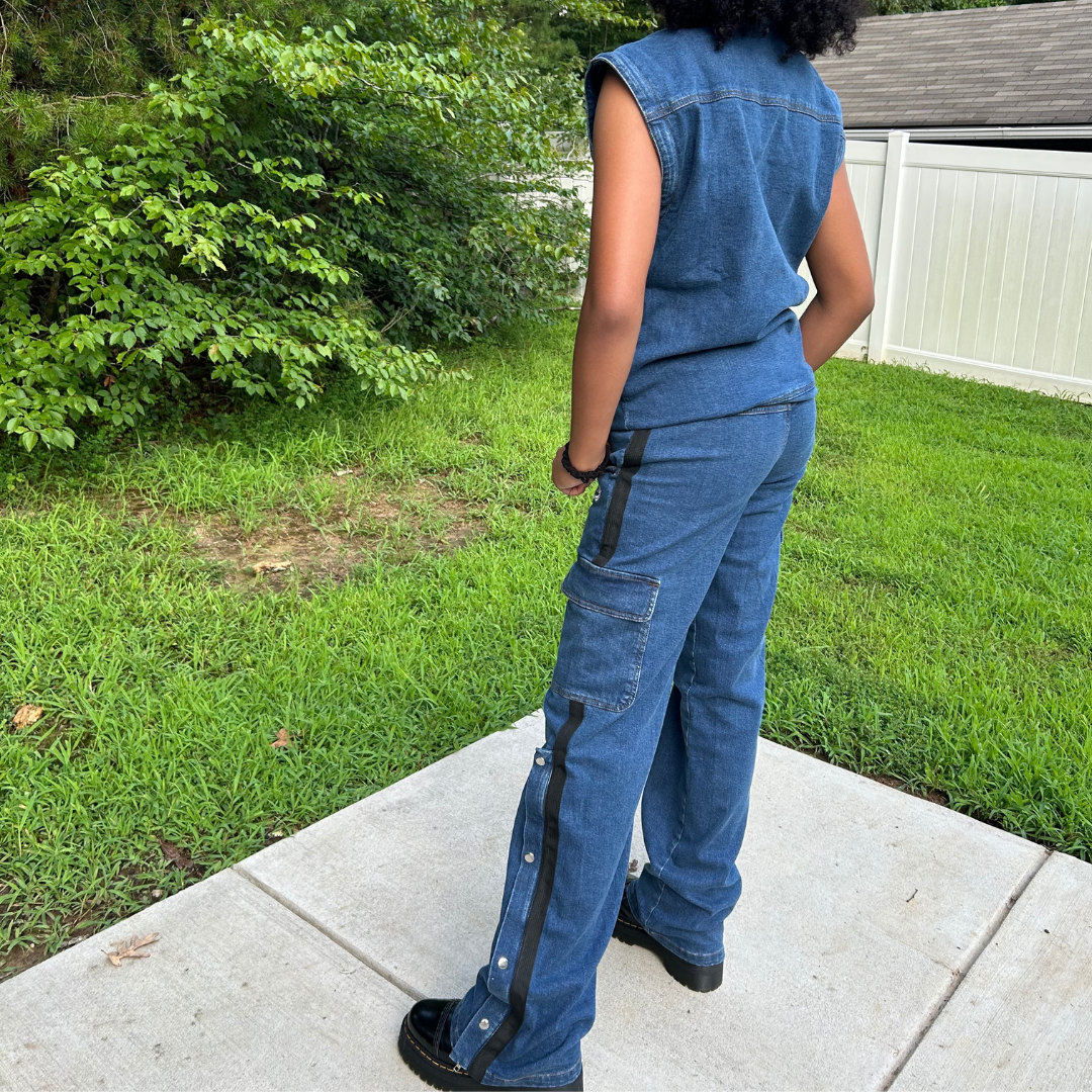 The Crossover Cargo Denim Pants