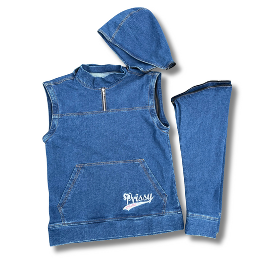 The Breakaway Denim Hoodie