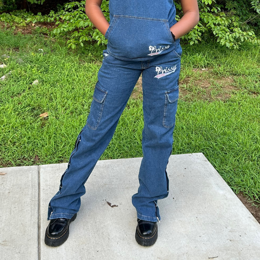The Crossover Cargo Denim Pants