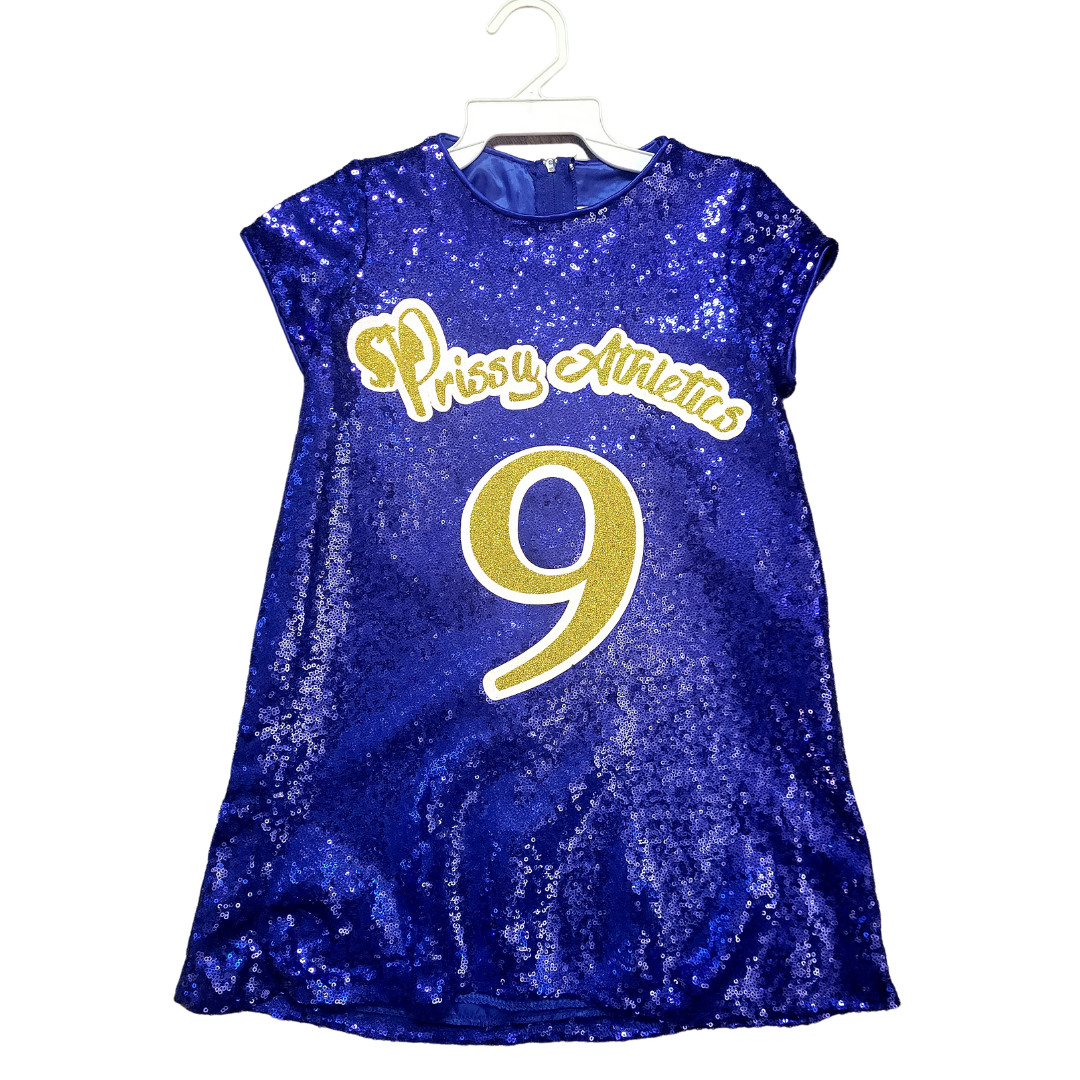 Sequin basketball jersey clearance dress