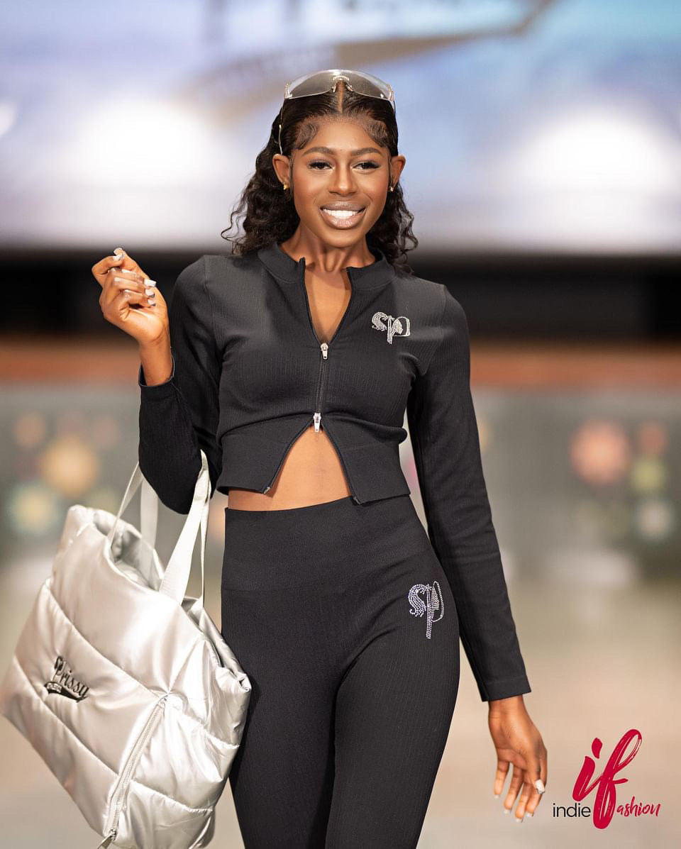 Signature Black Prissy Crop Jacket and Legging set