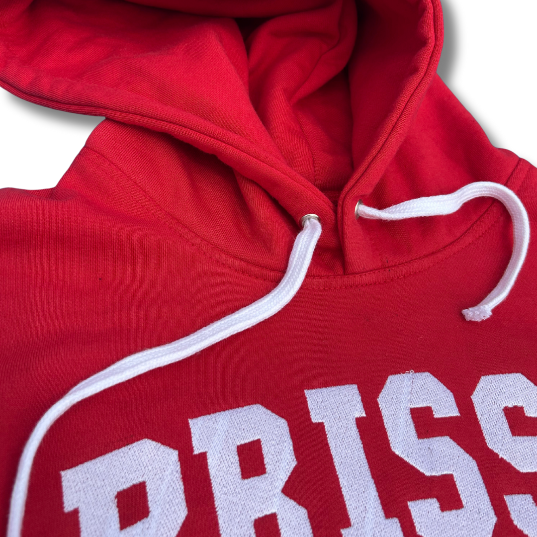 Varsity Vibe Hoodie - Crimson (Avaliable in Youth and Adult)