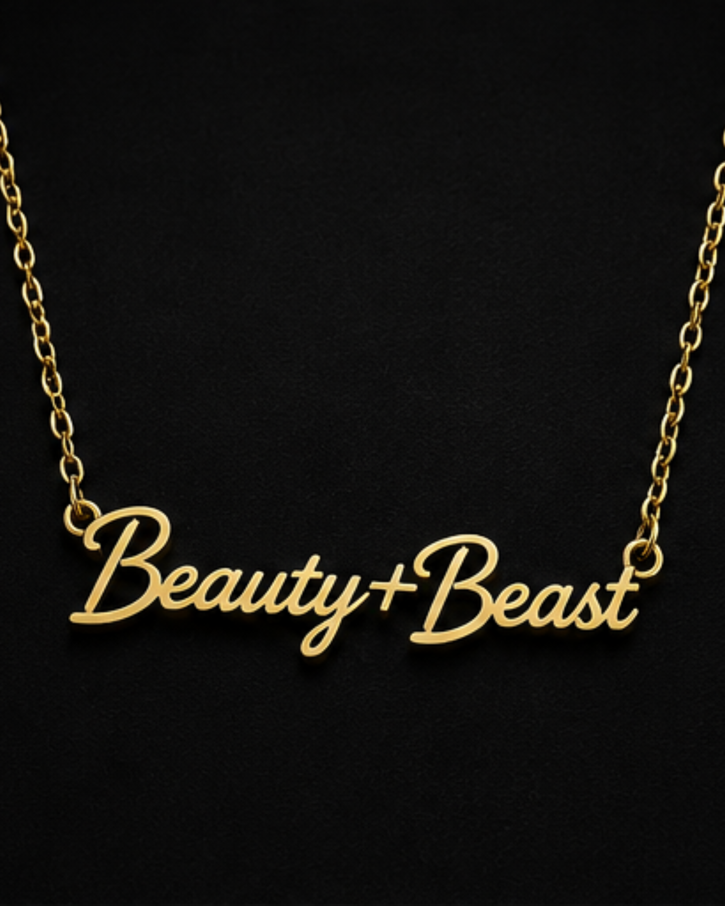 Beauty + Beast Necklace (Gold & Silver)