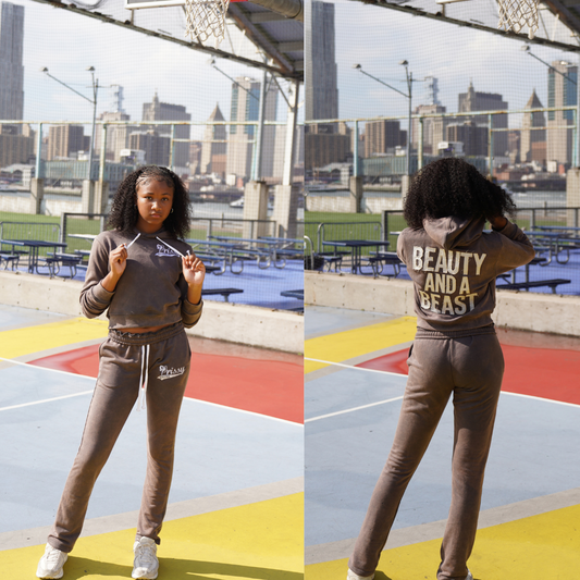 The Beauty and a Beast Flare Set (Adult & Youth Sizes) *Flare Sweatpants*