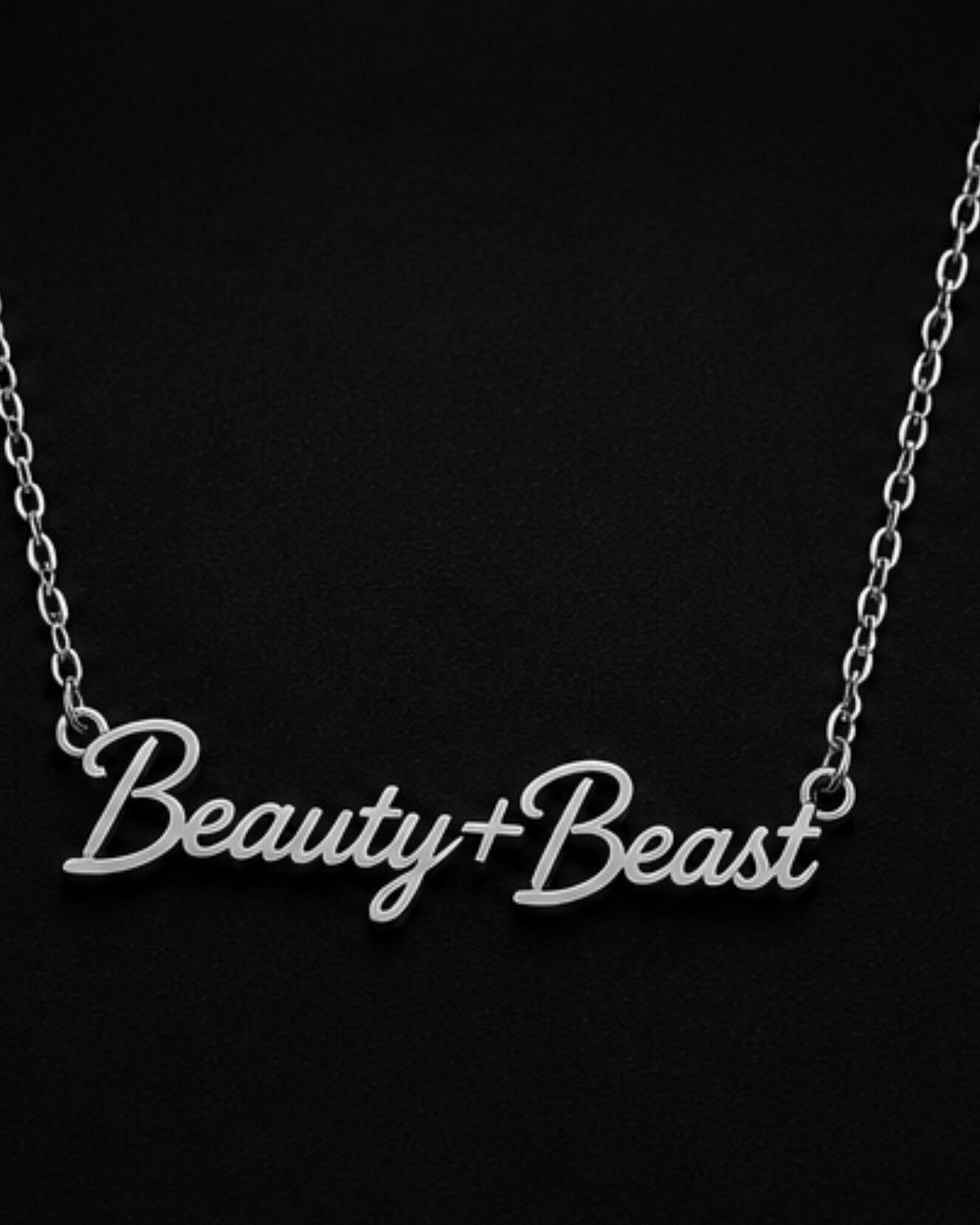Beauty + Beast Necklace (Gold & Silver)